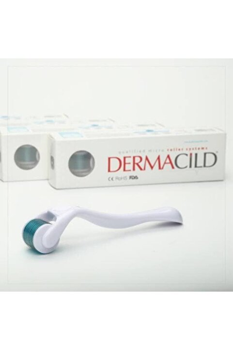 Dermacild 540 Iğne Titanyum Dermaroller 0,50mm Temizleme Spreyi