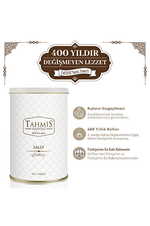 Tahmis Toz Salep Sütlü 250 Gr