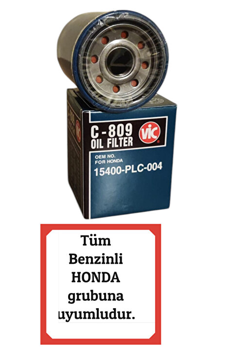 VİC YAĞ FİLTRESİ(TÜM HONDA MODELLERİ İÇİN UYUMLU