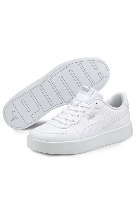 Puma Skye Clean 380147-02 Unisex Spor Ayakkabı BEYAZ