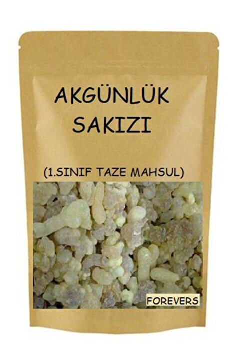 forevers Akgünlük Sakızı Sığla Ağacı Reçine Günlük Bitkisi %100 Doğal 125 Gr