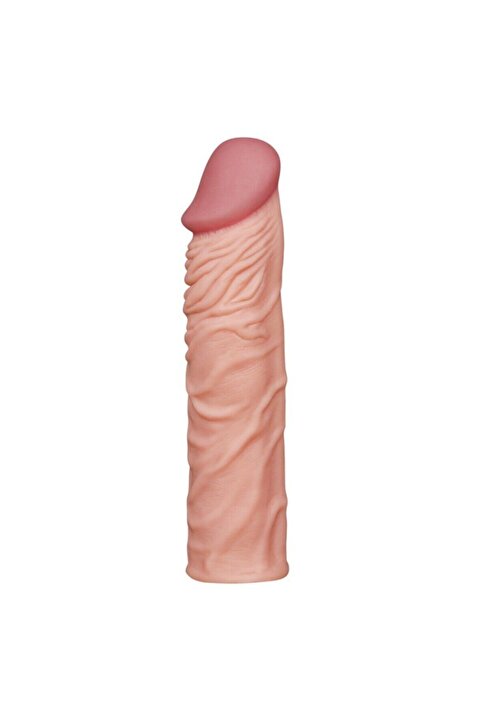 Genel Markalar E 5 cm Dolgulu Ten Rengi Silikon Penis Kılıfı