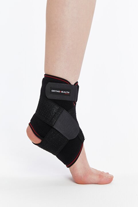 orthohealthmedical Elastik Bandajlı Ayak Bilekliği,Burkulma Kronik Ağrılar Spor Aktiviteleri