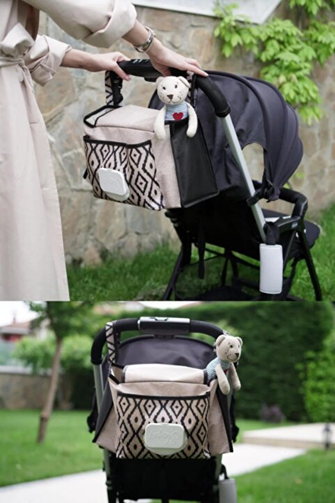 MasterCar Bebek Arabası Çantası Organizer Anne Bebek Bakım Çantası Puset Düzenleyici Çanta Stroller Bag