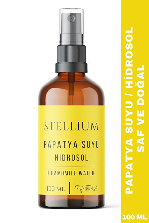 STELLIUM Papatya Suyu Hidrosol (%100 Doğal-Yağı Alınmamış)-100 Ml