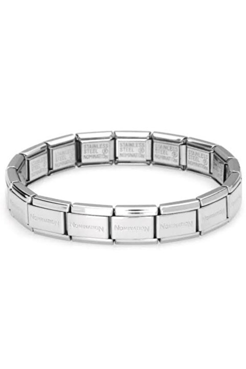 NATUREL Yazılı Italyan Charm Bilekliği Stainless-steel