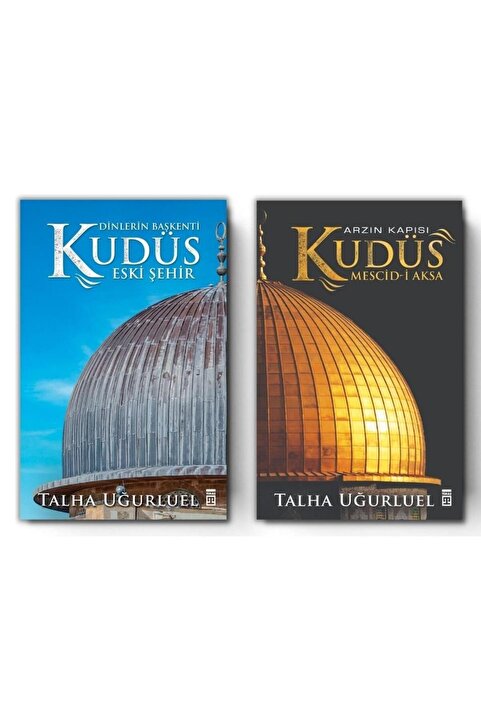 Timaş Yayınları Talha Uğurluel Kudüs Seti 2 Kitap (Arzın Kapısı Kudüs + Kudüs 2 Eski Şehir)