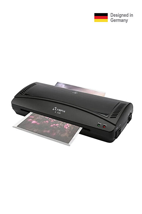 Olympia A230 Laminasyon Makinesi ( A4 ) Ve Hediye 40 Adet Pvc Filmi