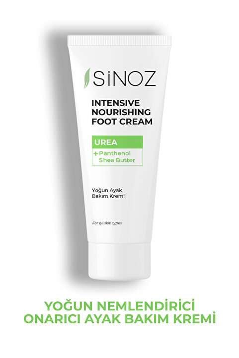 Sinoz Yumuşatıcı Ayak Bakım Kremi - Topuk Çatlaklarına Üstün Bakım 75 Ml