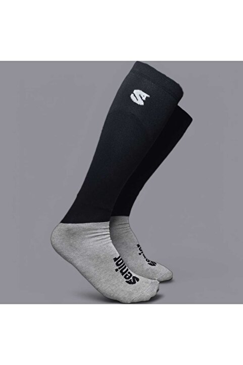 MODA Siyah Binici Çorabı Unisex
