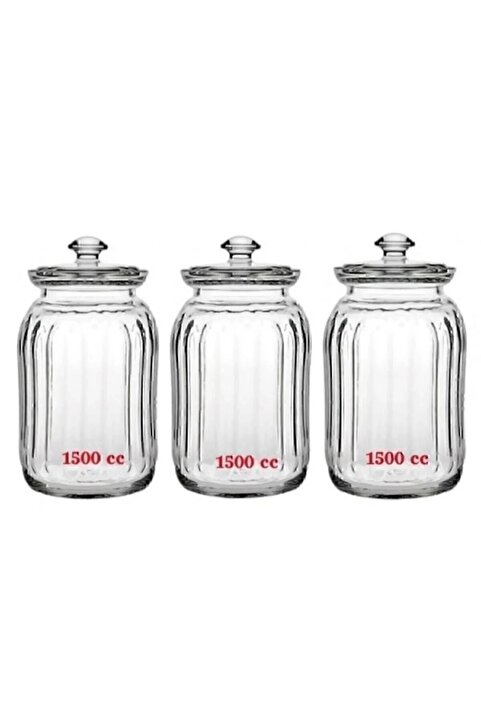 Paşabahçe Viva Cam Kavanoz 1500 Cc X 3 Adet ( 96394) Fma383661