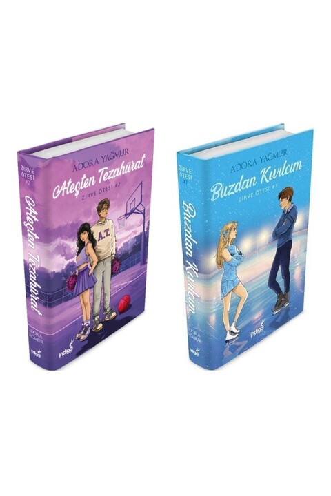 İndigo Kitap Adora Yağmur Zirve Ötesi Seti 2 Kitap CİLTLİ (Ateşten Tezahürat + Buzdan Kıvılcım)