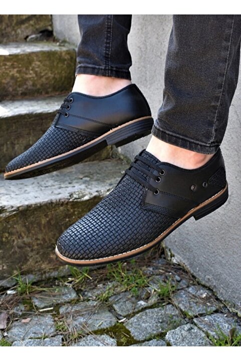 AYHİRASHOES Erkek Günlük Rahat Bağlı Ayakkabı