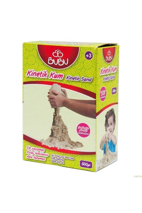 Bubu BU-BU KİNETİK KUM 500 GR. DOĞAL