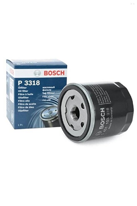 Bosch Vw Polo 1.4 Yağ Filtresi 2006-2014 Bud Cgg | 0451103318