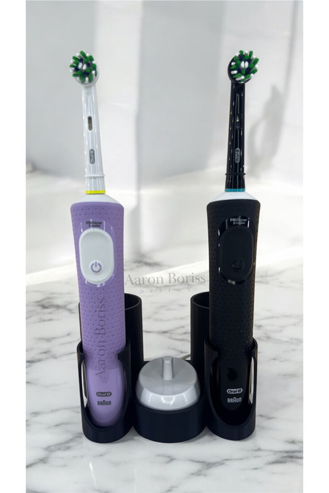 Aaron Boriss Elektronik Diş Fırçası Ve Başlığı İçin Stand (ORAL-B ŞARJLI DİŞ FIRÇASI STANDI)