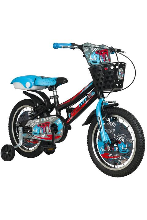 TommyBike 16 jant Bisiklet Lüx Aksesuarlı Cocuk Bisikleti 5-8 Yaş