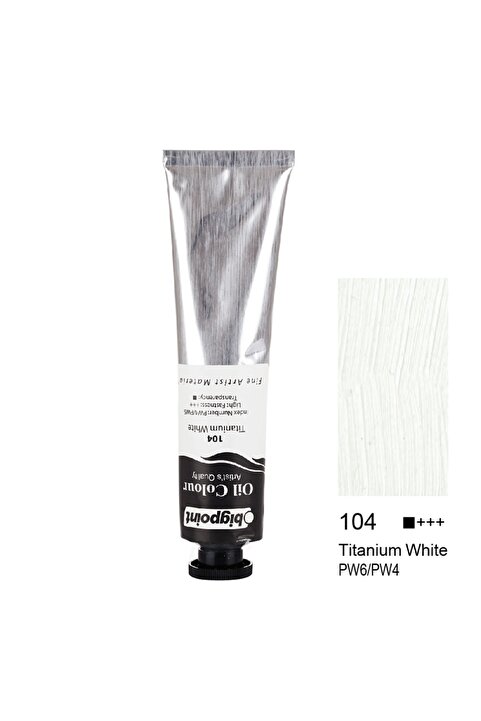 Genel Markalar Yağlı Boya 200 ml Titanium White 104