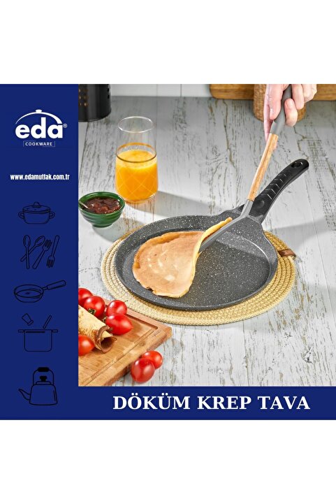 Eda Granit Döküm Krep Tavası 26cm