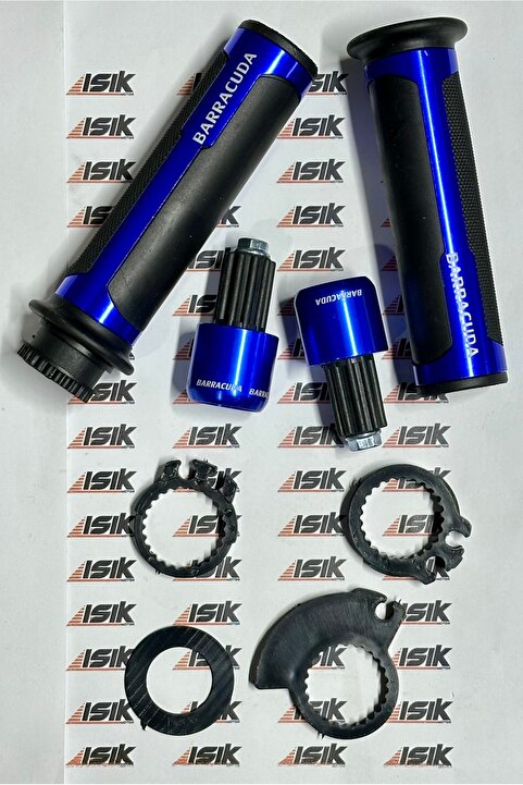 Barracuda Drift L Yamaha R25 Mt 25 Mt 07  Modifiye Elcik Ve Gidon Topuzu Set (MAVİ)