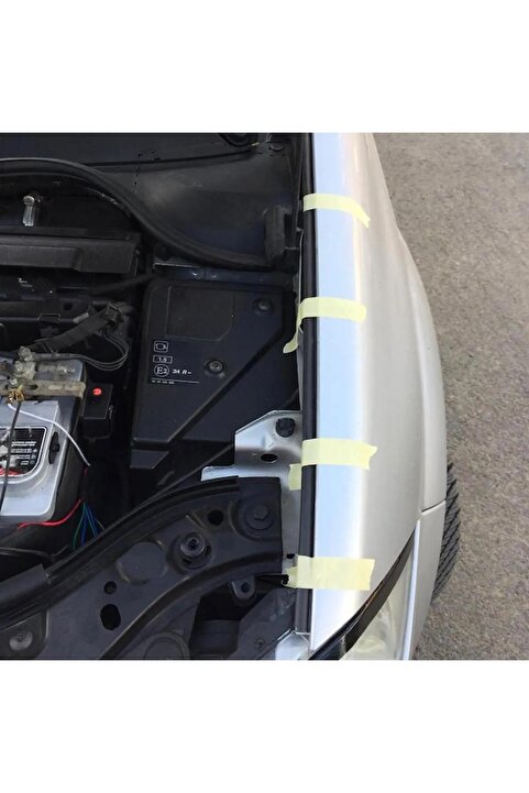 BABAWİCK Renault Megane 2 Uyumlu  Kaput Kenarları Fitili, Sigorta Kutusu ve Akü Koruma Fitili, Bantlı Fitil