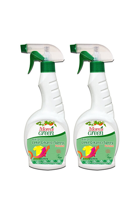 Mom's Green 2'li Set Bitkisel Leke Çıkarıcı Sprey Portakal Ve Yedek Şişe 750 Ml