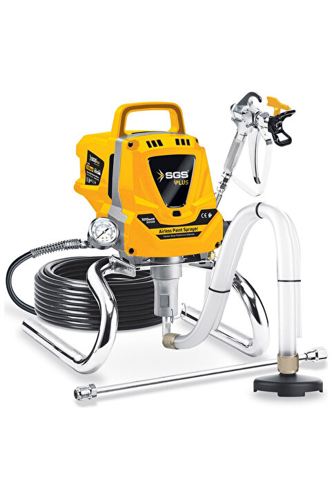 Sgs HAVASIZ BOYA PÜSKÜRTME MAKİNESİ 1010 WATT 207 BAR