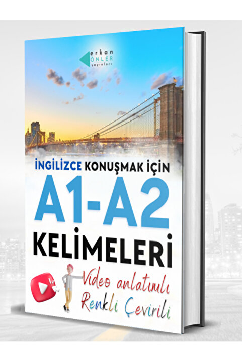 Genel Markalar Ingilizce Konuşmak Için A1 - A2 Kelimeleri (VİDEO DERSLER KİTAP)