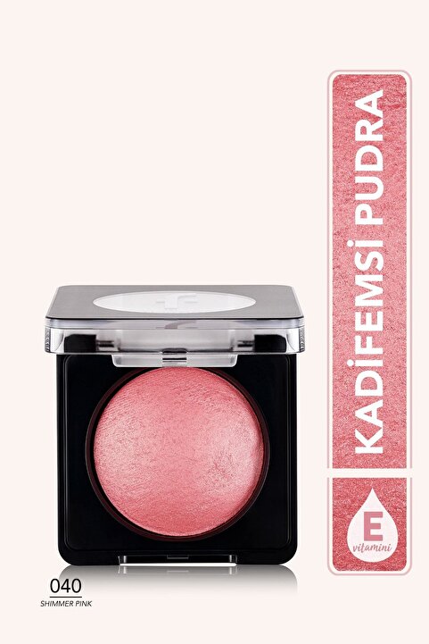 Flormar Baked Blush-on Yüksek Pigmentli & Doğal Işıltılı Fırınlanmış Allık
