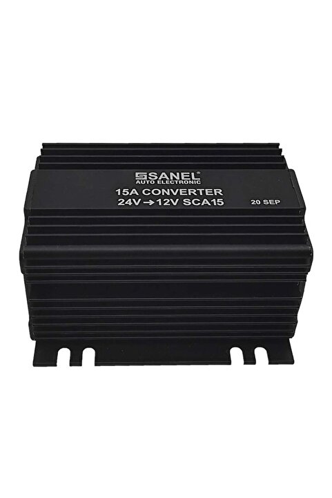 Sanel Konvertör 15 Amper 24V 12V Voltaj Düşürücü SCA15