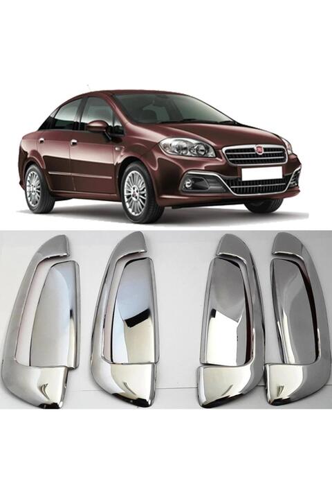Genel Markalar Fiat Linea Kapı Kolu 8 Parça Krom