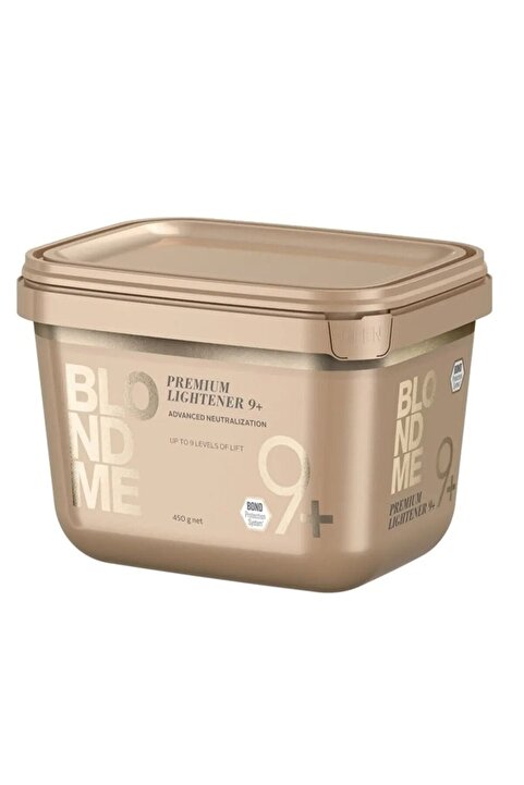 BLONDME Orıjınal Yeni Schwarzkopf Blond Me Açıcı Premium Lightener 9+ Advanced Netralisation 450gr + Tarak