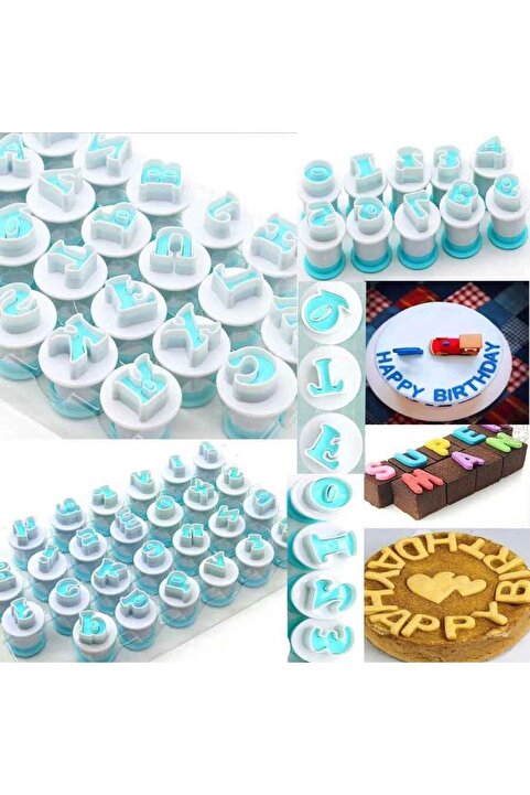 Epinox Büyük Harf Basmalı Kopat | Şeker Hamuru Kurabiye Kalıbı (BKP-26)