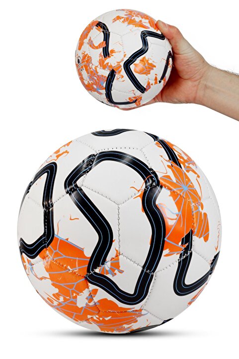 Telvesse Hentbol Topu Renkli Color Soft Katmanlı Çocuk Mini Futbol Topu No:1 İç Mekan Minik Top F77