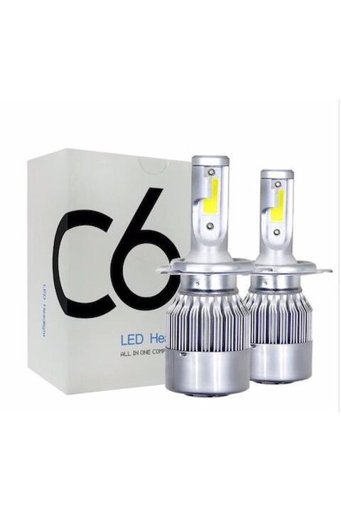 Genel Markalar C6 H7 Led Xenon Şimşek Etkili 10800 Lümen 6000k