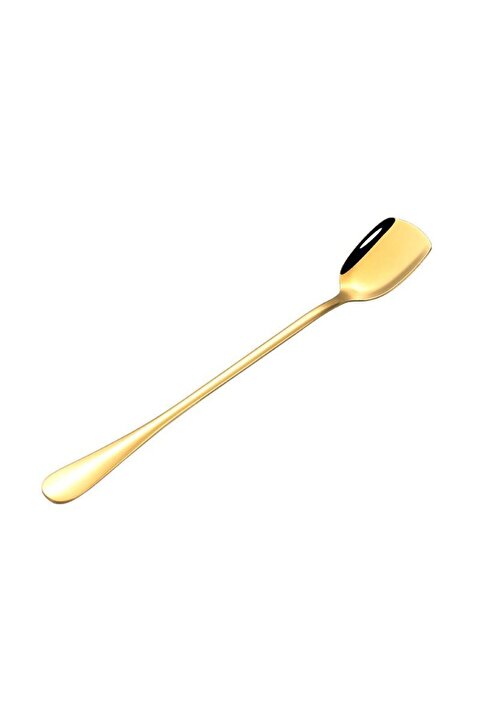 Chavin 1010 Çelik Uzun Kokteyl Kahve Latte Karıştırma Barmen Kaşığı cin753sr