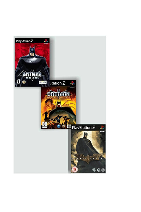 Tigdes BATMAN SERİSİ 3 OYUNLUK SET - SADECE ÇİPLİ CİHAZLAR İÇİN! Tigdes