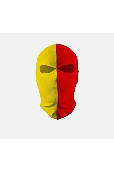 Genel Markalar Sarı Kırmızı Holigan Taraftar Maske