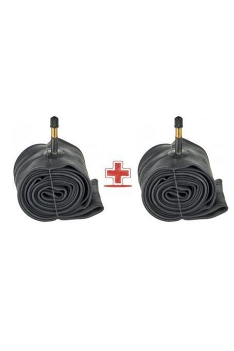 Genel Markalar TRAYAL 2'li Paket 27.5 Jant Bisiklet Iç Lastik A/V 48mm ŞAMYEL 27.5x1.75-2.10 Butly