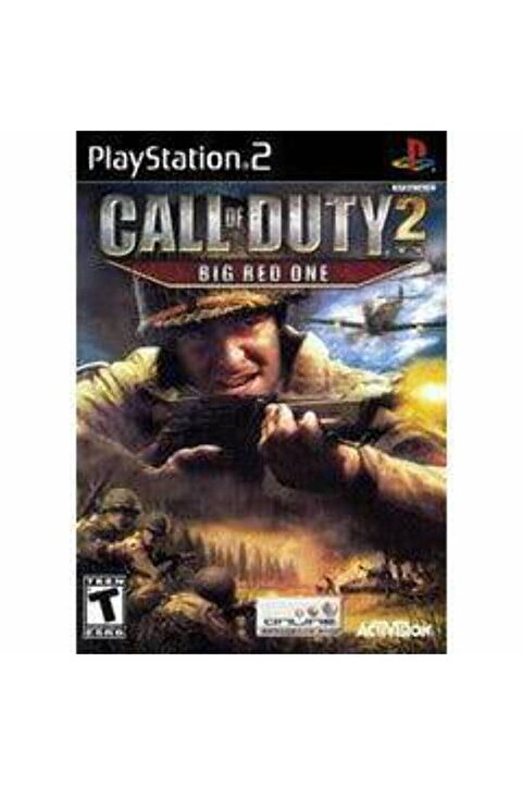 Tigdes Playstatıon 2 Call of Duty 2 Big Red One Sadece çipli cihazlar için