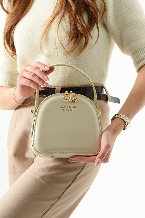 By Hakan TN-097 KADIN OMUZ ÇANTASI EL ÇANTASI ÇAPRAZ ÇANTA KREM