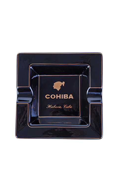 COHİBA Cohiba Siyah-gold Porselen Ikili Puro Küllüğü