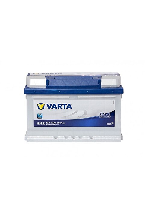 Varta Blue Dynamic E43 12 Volt 72 Amper Akü