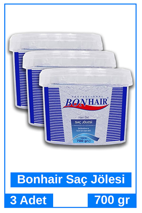 Bonhair Saç Jölesi 700 gr 3 Adet