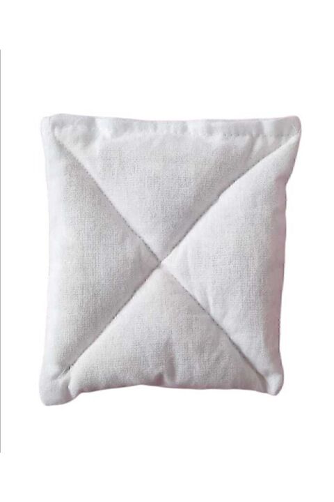 EL YAPIMI Yıkanmamış Koyun Yünü Öksürük Gaz Bebek Çocuk Sırt Göğüs Ve Karın Yastığı 15x15 Cm