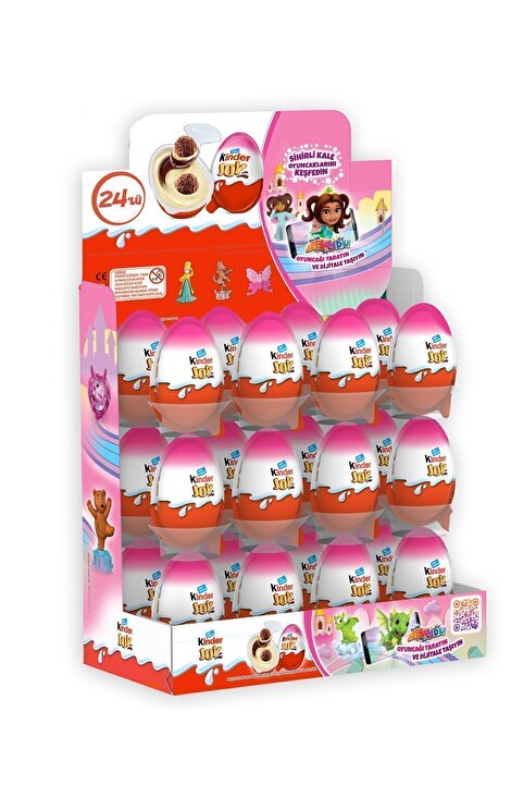 Kinder Joy Süpriz Yumurta Kızlar Için 20 grX 24