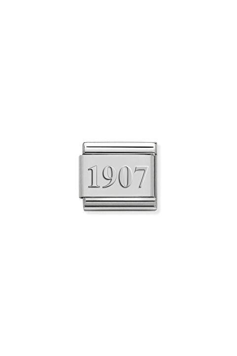 Sortie Aksesuar 1907 Figürlü Takımlı Paslanmaz Çelik İtalyan Charm Bileklik Kişiselleştirme Eki Link