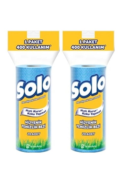 Solo Hijyen Temizlik Bezi 2’li