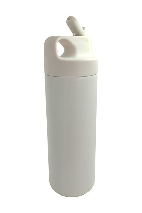 Weather Forecast 304 L Çelik Krem 500 ml Pipetli Matara Suluk cin414by