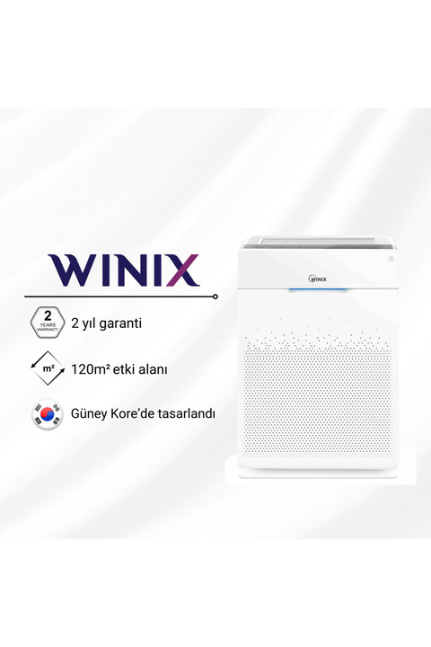 Winix Zero Pro Hava Temizleyici 120m² Etkili, 470m³/h Hava Sirkülasyon Hızı, Aktif Karbon ve True HEPA Filtreli, ECARF Sertifikalı